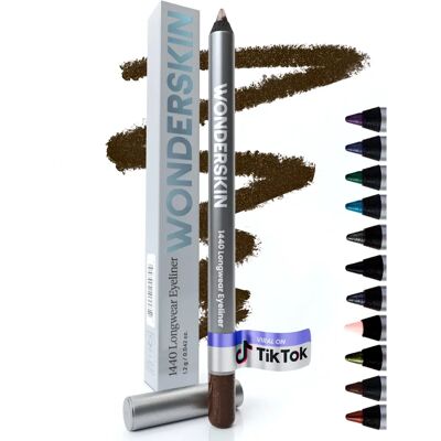 WONDERSKIN Langanhaltender Eyeliner - Gold Mocha - Wasserdicht, Vegan WONDERSKIN Langanhaltender Eyeliner - Gold Mocha - Wasserdicht, Vegan