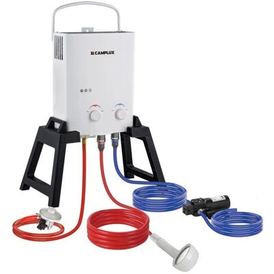 CAMPLUX - AY132Max - 5 L - GPL - Chauffe-eau gaz - Publicité CAMPLUX - AY132Max - 5 L - GPL - Chauffe-eau gaz - Publicité
