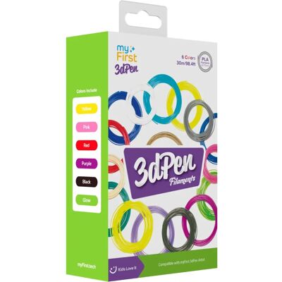 myFirst 3D Pen Artist Filament - Mehrfarbig myFirst 3D Pen Artist Filament - Mehrfarbig