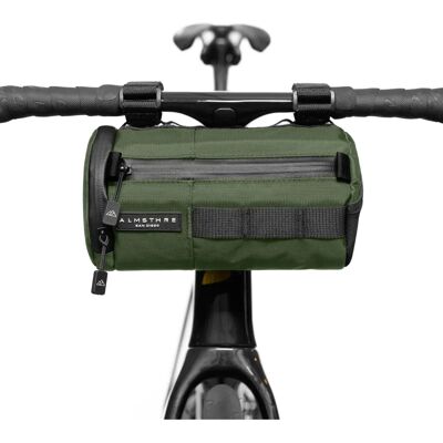 Borsa manubrio Almsthre Signature verde scuro - Handlebar Bag Borsa manubrio Almsthre Signature verde scuro - Handlebar Bag
