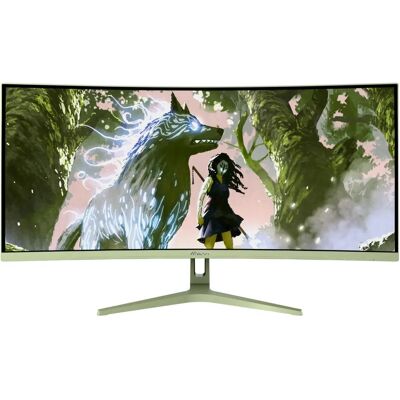Arozzi Nova 34" Kaareva Näytöä - Gaming, 3440x1440, 165Hz Arozzi Nova 34" Kaareva Näytöä - Gaming, 3440x1440, 165Hz