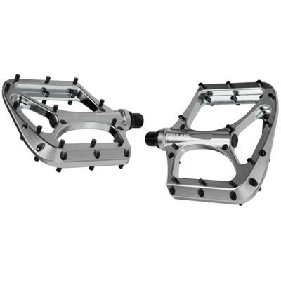 Praxis Brodium Flat MTB Pedals - Silver Praxis Brodium Flat MTB Pedals - Silver