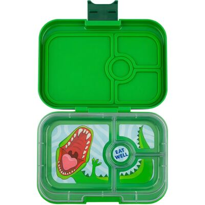 Yumbox Jurassic Green Dino Bento Lunchbox - 4 Τμήματα Yumbox Jurassic Green Dino Bento Lunchbox - 4 Τμήματα