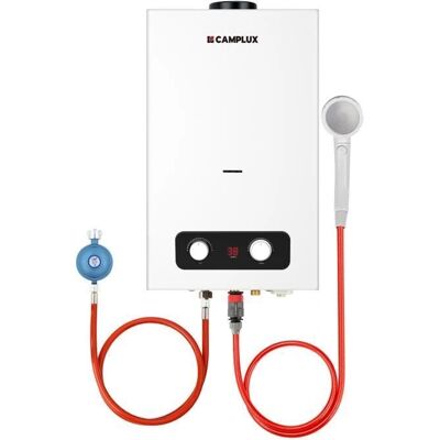CAMPLUX - BD264-DE - 10 L - 50 mbar - Chauffe-eau gaz - Publicité CAMPLUX - BD264-DE - 10 L - 50 mbar - Chauffe-eau gaz - Publicité