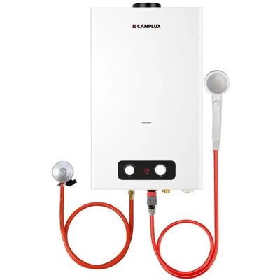 CAMPLUX - BD422 - 16L - 32kW - Chauffe-eau à gaz - Publicité CAMPLUX - BD422 - 16L - 32kW - Chauffe-eau à gaz - Publicité