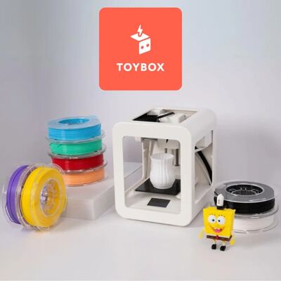 Toybox Alpha 2 3D-Drucker - Kinderfreundlich, WLAN Toybox Alpha 2 3D-Drucker - Kinderfreundlich, WLAN