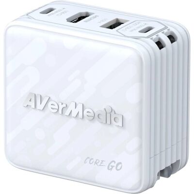 Caricatore Universale Bianco AVerMedia GC313 100W - Caricabatterie Caricatore Universale Bianco AVerMedia GC313 100W - Caricabatterie