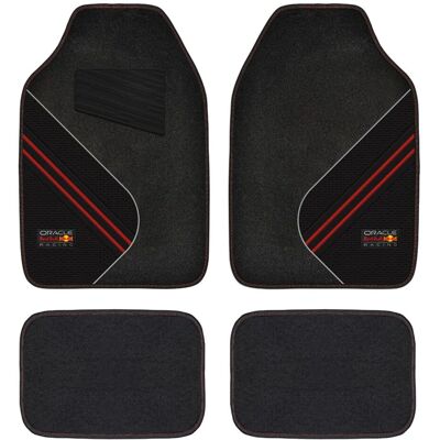 Red Bull Racing Car Mats Set - Protects Upholstery Red Bull Racing Car Mats Set - Protects Upholstery