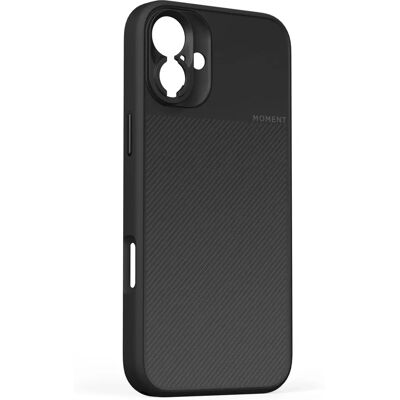 Custodia Moment per iPhone 16 Plus - Compatibile con MagSafe - Nero Custodia Moment per iPhone 16 Plus - Compatibile con MagSafe - Nero