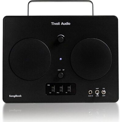 Tivoli Audio SongBook kannettava Bluetooth-kaiutin, musta Tivoli Audio SongBook kannettava Bluetooth-kaiutin, musta