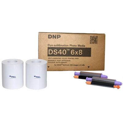 Sony DS 40 Fotopapier - 15x20cm - 2 Rollen Sony DS 40 Fotopapier - 15x20cm - 2 Rollen