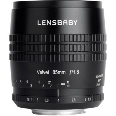 Lensbaby LBV85C Kameralinser - Velvet 85/1,6 för Canon Lensbaby LBV85C Kameralinser - Velvet 85/1,6 för Canon