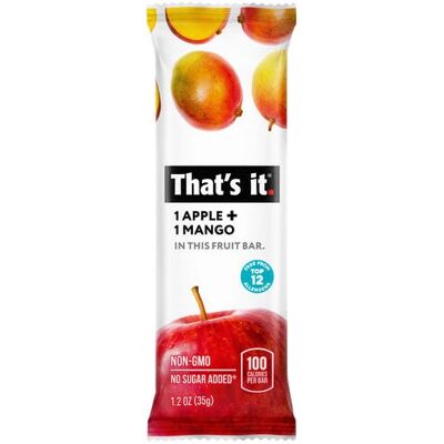 The Helper Bees - B009089FP4 - Apple Mango 35g - Energy bar The Helper Bees - B009089FP4 - Apple Mango 35g - Energy bar