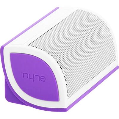 Nyne Mini Violett Weiß Bluetooth Tragbarer Lautsprecher - Tragbarer Bluetooth-Lautsprecher Nyne Mini Violett Weiß Bluetooth Tragbarer Lautsprecher - Tragbarer Bluetooth-Lautsprecher