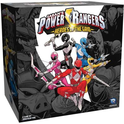 Renegade Power Rangers Heroes of the Grid Strategy Game - Board Game Renegade Power Rangers Heroes of the Grid Strategy Game - Board Game