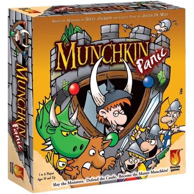 Steve Jackson Games Castle Panic Munchkin Panic Brettspiel - 1-6 Spieler Steve Jackson Games Castle Panic Munchkin Panic Brettspiel - 1-6 Spieler