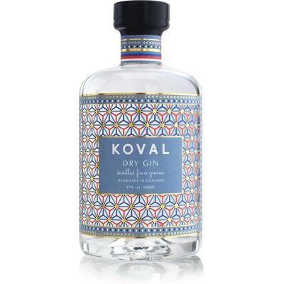 Koval Dry Gin - Gin Bio de Chicago Primé 47% 0,5L - Publicité Koval Dry Gin - Gin Bio de Chicago Primé 47% 0,5L - Publicité