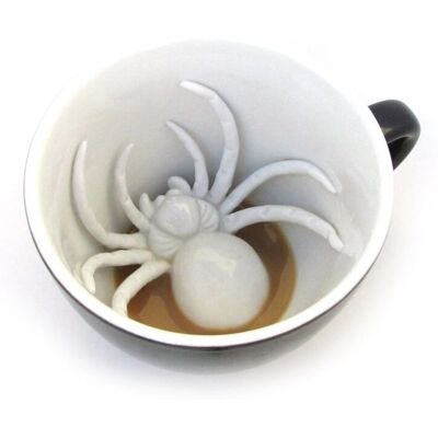 Tasse Araignée Noire Creature Cups - 325 ml - Publicité Tasse Araignée Noire Creature Cups - 325 ml - Publicité