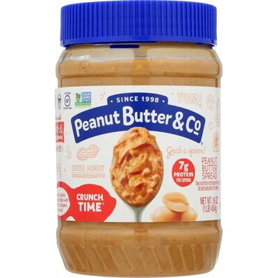 Peanut Butter & Co Crunch Time Peanut Butter - Peanut Butter Peanut Butter & Co Crunch Time Peanut Butter - Peanut Butter