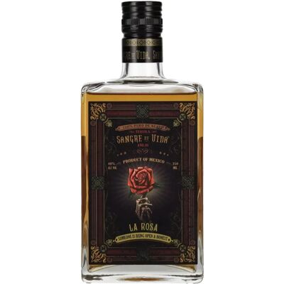 Sangre de Vida Rosa Añejo Tequila - 100% Agave - 40% - 0,35l Sangre de Vida Rosa Añejo Tequila - 100% Agave - 40% - 0,35l