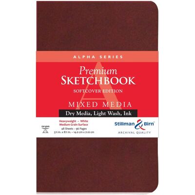 Alpha Series - 46F 14x21,6cm 150g - Biały - Notebook Alpha Series - 46F 14x21,6cm 150g - Biały - Notebook