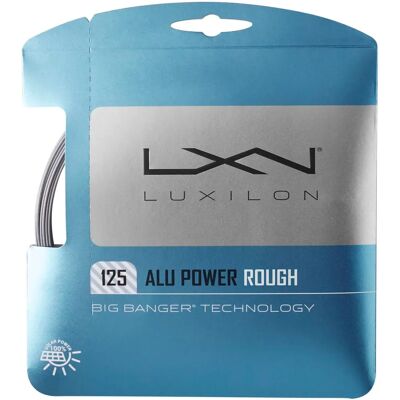 Cuerda de Tenis Luxilon Big Banger Plata - Alu Power Rough - 12,2m Cuerda de Tenis Luxilon Big Banger Plata - Alu Power Rough - 12,2m