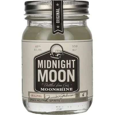 Midnight Moon Moonshine - Eau-de-vie de céréales - 40% - 0,35l - Tradition américaine authentique - Publicité Midnight Moon Moonshine - Eau-de-vie de céréales - 40% - 0,35l - Tradition américaine authentique - Publicité