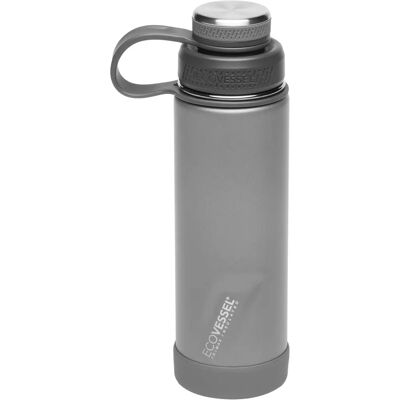 Eco Vessel EcoVessel Schiefergrau Boulder Wasserflasche - Wasserflasche Eco Vessel EcoVessel Schiefergrau Boulder Wasserflasche - Wasserflasche