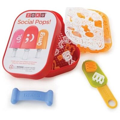 Accessoire Machine à Glaces Zoku 0851877003300 - Kit Médias Sociaux - Publicité Accessoire Machine à Glaces Zoku 0851877003300 - Kit Médias Sociaux - Publicité