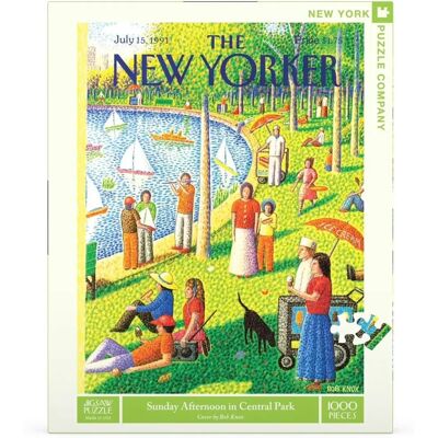 New York Puzzle Company - Dimanche après-midi à Central Park - 1000 pièces New York Puzzle Company - Dimanche après-midi à Central Park - 1000 pièces