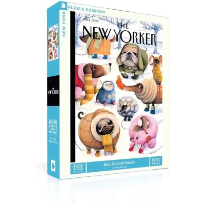 New York Puzzle Company - New Yorker Baby It’s Cold Outside - 1000 Pièces New York Puzzle Company - New Yorker Baby It’s Cold Outside - 1000 Pièces