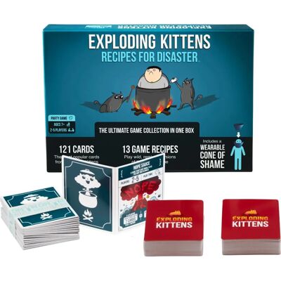 Exploding Kittens Ricette per il Disastro - Gioco di Carte Exploding Kittens Ricette per il Disastro - Gioco di Carte