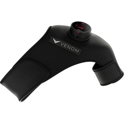 Massaggiatore portatile di calore e vibrazione HyperIce Venom Shoulder - Nero Massaggiatore portatile di calore e vibrazione HyperIce Venom Shoulder - Nero