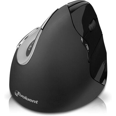 Evoluent Vertical Mouse4 Bluetooth Optisch - Rechtshänder Ergonomische Maus Evoluent Vertical Mouse4 Bluetooth Optisch - Rechtshänder Ergonomische Maus