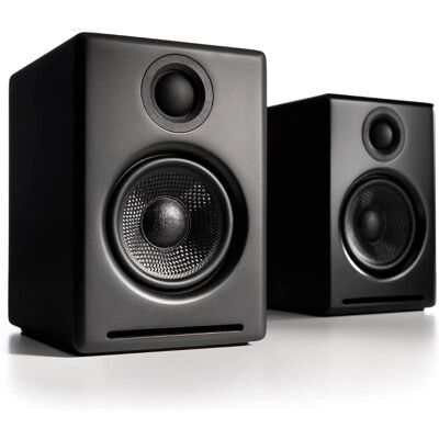 Głośniki bezprzewodowe Audioengine A2+ - Czarny satynowy - Głośniki aktywne Głośniki bezprzewodowe Audioengine A2+ - Czarny satynowy - Głośniki aktywne