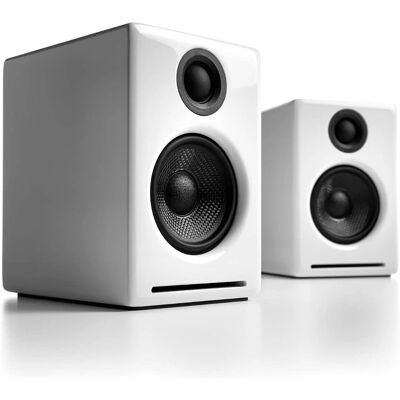 Głośniki bezprzewodowe Audioengine A2+ - Białe Połyskliwe - Stereo Głośniki Głośniki bezprzewodowe Audioengine A2+ - Białe Połyskliwe - Stereo Głośniki
