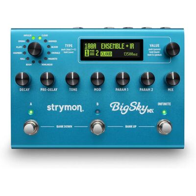 Strymon Big Sky MX Pédale de Reverb à Double Moteur - Effet Guitare Strymon Big Sky MX Pédale de Reverb à Double Moteur - Effet Guitare