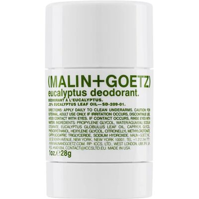 Malin + Goetz Körper Eukalyptus Deodorant Stick - 28g Malin + Goetz Körper Eukalyptus Deodorant Stick - 28g