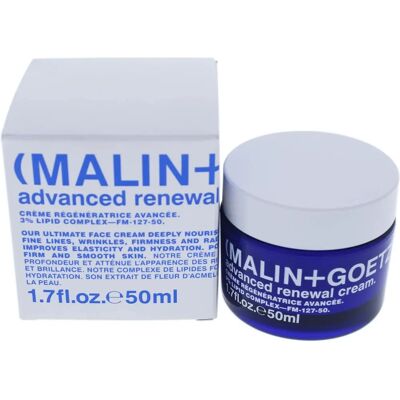 MALIN+GOETZ Crème de renouvellement avancée - crème pour le visage 50ml - Publicité MALIN+GOETZ Crème de renouvellement avancée - crème pour le visage 50ml - Publicité