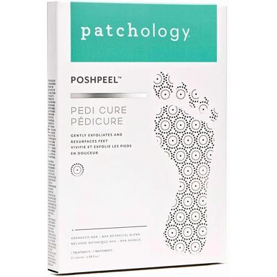 Patchology Poshpeel Pedi Cure - Mjuk fotpeeling - 2x20ml Patchology Poshpeel Pedi Cure - Mjuk fotpeeling - 2x20ml