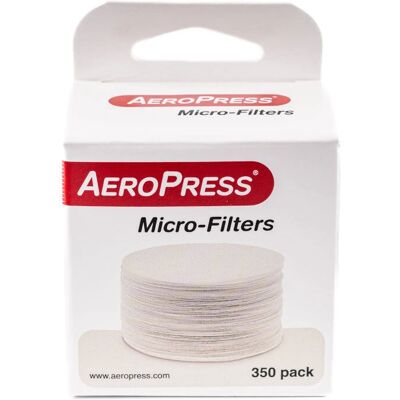 Aerobie AeroPress Filter - 350 Wiederverwendbare Weiße Kaffeefilter Aerobie AeroPress Filter - 350 Wiederverwendbare Weiße Kaffeefilter