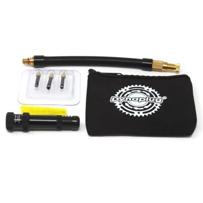 Dynaplug Air Mtb Tubeless Kit - Tubeless sæt, sort, Dynaplug Dynaplug Air Mtb Tubeless Kit - Tubeless sæt, sort, Dynaplug