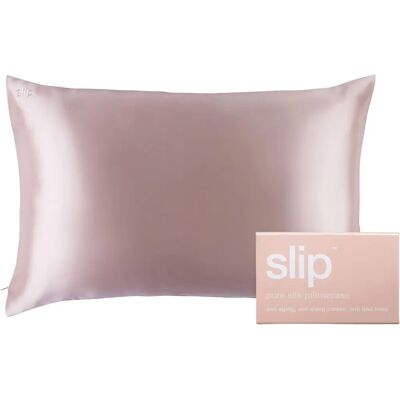 Slip Pure Silk Queen Pillowcase - Pink - Anti-Aging, Hypoallergenic, Silk Slip Pure Silk Queen Pillowcase - Pink - Anti-Aging, Hypoallergenic, Silk