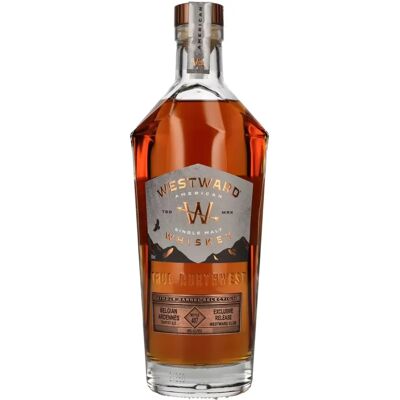 Westward Whiskey Westward Single Barrel Selection - Whisky - Publicité Westward Whiskey Westward Single Barrel Selection - Whisky - Publicité