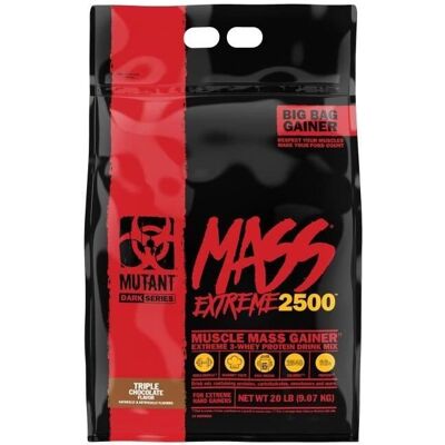 Mutant Mass XXTreme 2500 - Résultats Rapides - Gainer - Publicité Mutant Mass XXTreme 2500 - Résultats Rapides - Gainer - Publicité