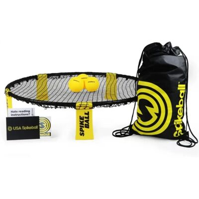 Ensemble Spikeball - Jeu intérieur/extérieur avec 3 balles et sac Ensemble Spikeball - Jeu intérieur/extérieur avec 3 balles et sac