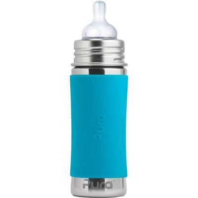 Pura Biberon en Inox 325ml - Anti-Colique, Étanche - Biberon - Publicité Pura Biberon en Inox 325ml - Anti-Colique, Étanche - Biberon - Publicité