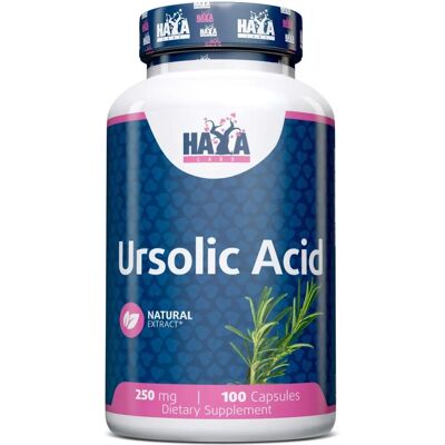 Ácido ursólico Haya Labs 250 mg - Suplemento Ácido ursólico Haya Labs 250 mg - Suplemento