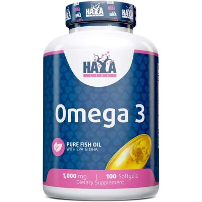 Haya Labs Omega 3 1000mg - Weichgel - Unterstützt die Vitalität Haya Labs Omega 3 1000mg - Weichgel - Unterstützt die Vitalität