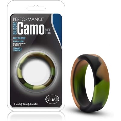 Cock Ring en silicone Camo Blush Performance - Publicité Cock Ring en silicone Camo Blush Performance - Publicité